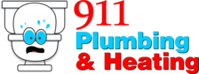 Logo for 911 Plumbing and Heating