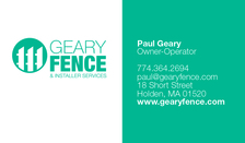 Geary Fence Installer Services logo