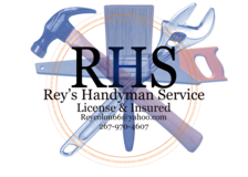 Logo for Reys Handyman, LLC