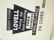 Logo for Donald Lovell, LLC DBA Lovell Paving
