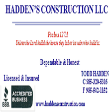 Avatar for Hadden's Construction, LLC