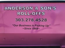 Anderson & Son's Roll-Off's logo