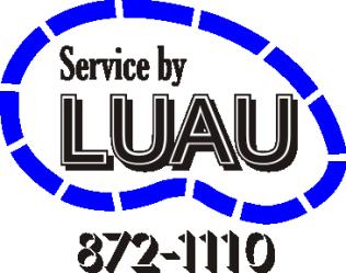 Service by Luau, Inc. logo