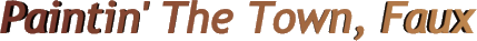 Paintin The Town Faux, Inc. logo