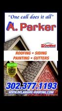 A Parker Contracting logo