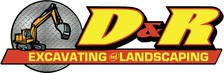 D & R Excavating and Landscaping logo
