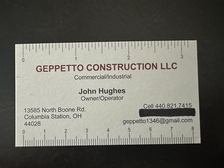 Geppetto Construction logo