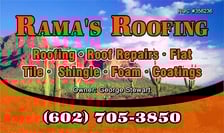 Logo for Rama's Roofing