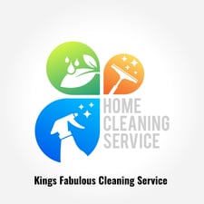 Logo for King's Fabulous Cleaning Service