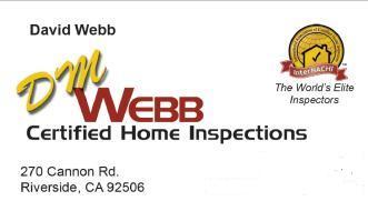 DM Webb Certified Home Inspections logo