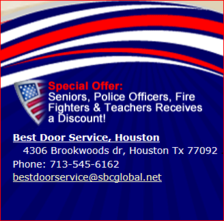 Logo for Best Door Service