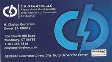 Logo for C&D Custom, LLC