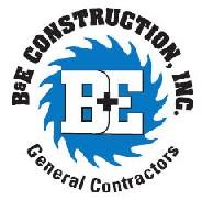 B & E Construction, Inc. logo