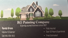 Logo for RG Painting Company