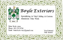 Brian Boyle Exteriors logo
