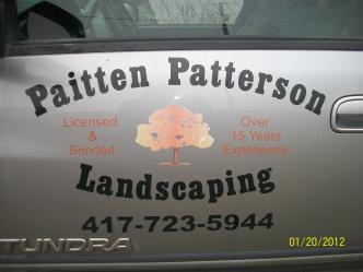 Paitten Patterson's Landscaping logo
