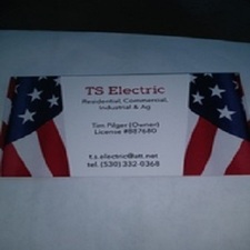 Logo for TS Electric