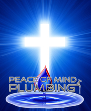 Logo for Peace of Mind Plumbing