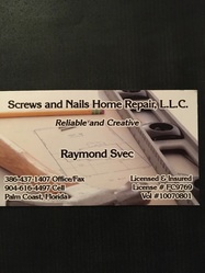 Screws and Nails Home Repair, LLC logo