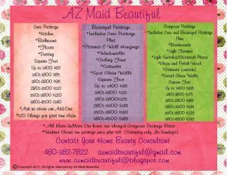 AZ Maid Beautiful logo