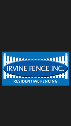 Irvine Fence, Inc. logo