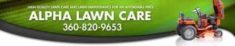 Alpha Lawn Care logo