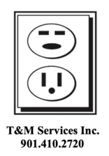 T & M Services logo