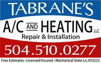 Tabrane's A/C And Heating, LLC logo