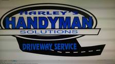 Logo for Harley's Handyman Solutions and Driveway Service