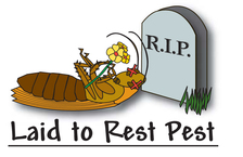 Logo for Laid to Rest Pest