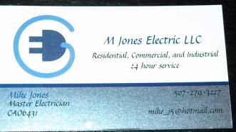 M. Jones Electric, LLC logo