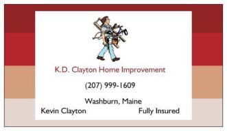K.D. Clayton Home Improvement logo