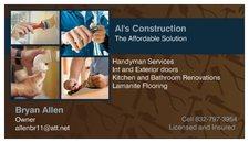 Avatar for Al's Construction