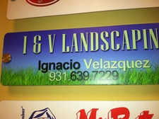 Logo for I & V Landscaping