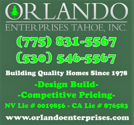 Orlando Enterprises Tahoe, Inc. logo