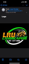 Logo for LRU Landscaping