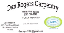 Dan Rogers Carpentry logo