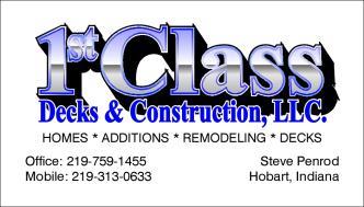 First Class Decks, LLC logo