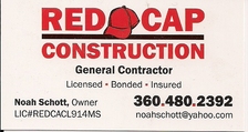 Red Cap Construction, LLC logo