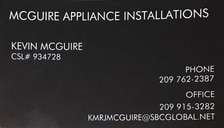 Avatar for McGuire Appliance Installation