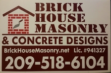 Logo for Brickhouse Masonry and Concrete Designs