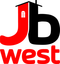 Logo for J & B West Roofing & Construction
