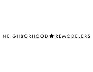 Neighborhood Remodelers logo