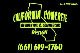 California Concrete Design logo