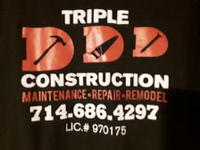 Triple D Construction logo