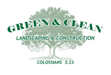 Green and Clean Landscaping logo