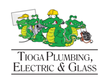 Tioga Plumbing, Electric & Glass logo