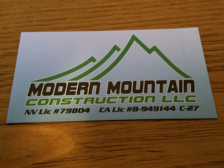 Avatar for Modern Mountain Construction, LLC
