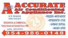 A Accurate Air Conditioning and Appliance, Inc. logo