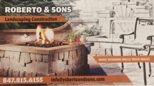 Roberto & Sons Landscaping logo